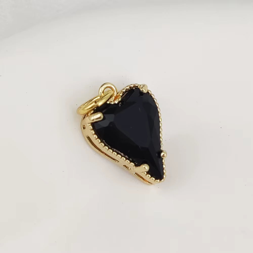 Golden Muse Charm Pendants – Personalized Sparkle with a Playful Twist